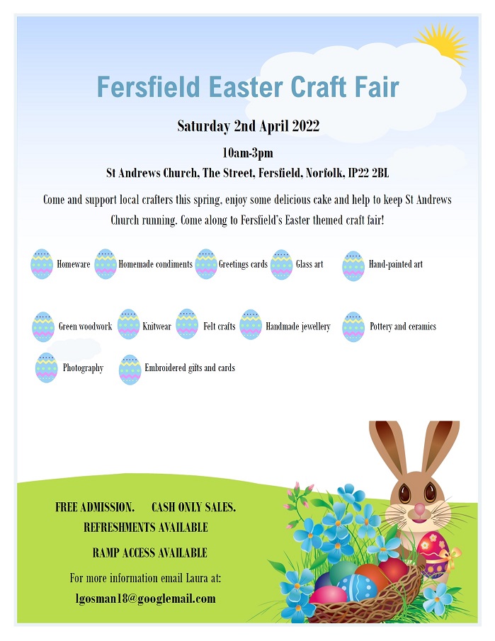 Easter Craft Fair poster
