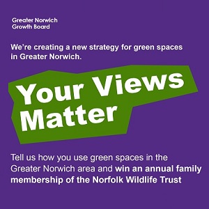 Norfolk Wildlife trust Your Views Matter poster thumbnail